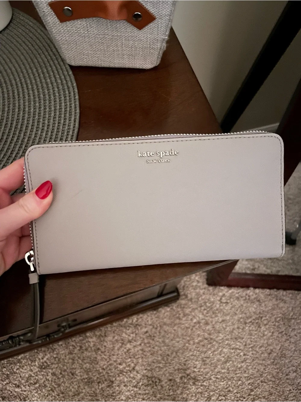 Kate Spade New York Slim Zip Continental Wallet NWT